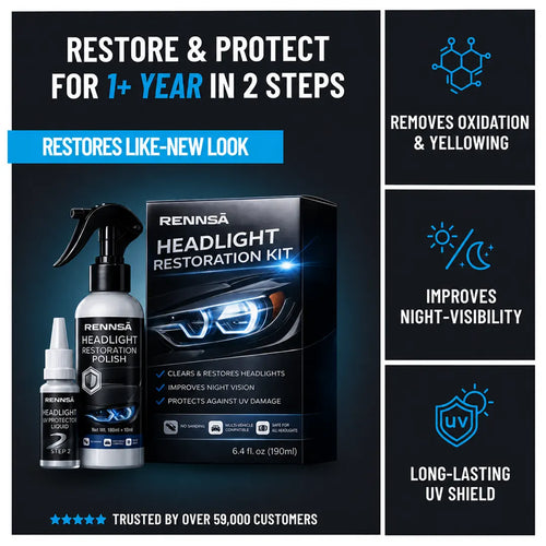 Rennsā ClearMate™ - Headlight Restoration Spray